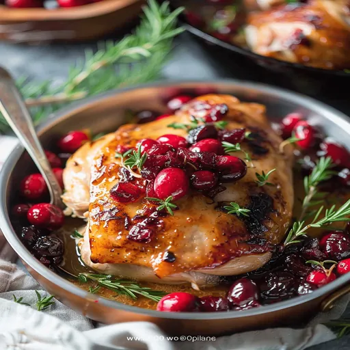 Whole30 Cranberry Chicken